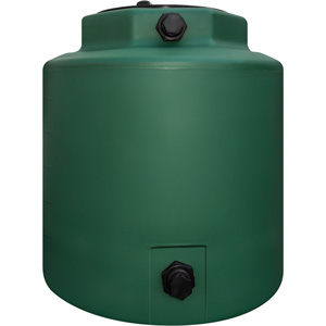 200 Gallon Green Snyder Vertical Water Tank