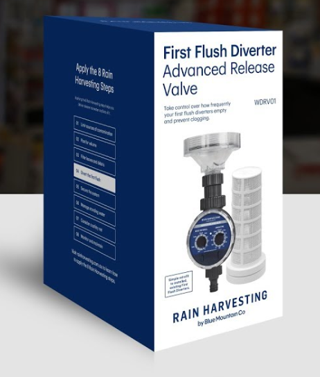 Rain Harvesting WDRV01 Advanced Release Valve Upgrade Kit for First Flush
