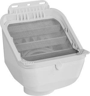 Rain Harvesting Pty Leaf Eater Advanced Downspout Filter (Rectangular Output)<br />RHAD90