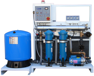 Rainflo 40 GPM Complete Pumping and UV Disinfection Skid