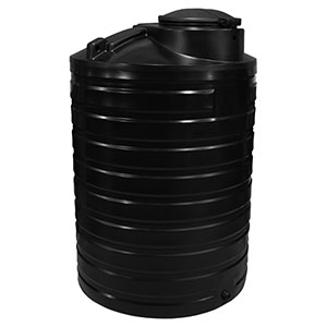 RainFlo 450 Gallon Above Ground Vertical Closed Top Water Tank