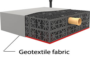 Graf EcoBloc stormwater detention system