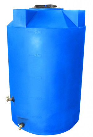 500 Gallon Bushman (Formerly Poly-Mart PM500E) Emergency Water Storage Tank