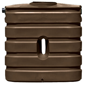 130 Gallon Bushman Slimline Rain Harvesting Storage Tank - Texas