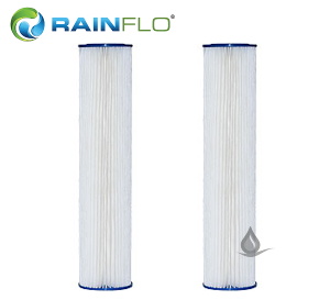 Double RainFlo 20 Micron and 5 Micron Pleated Filter Cartridges Double RainFlo Pleated Filter Cartridge Package