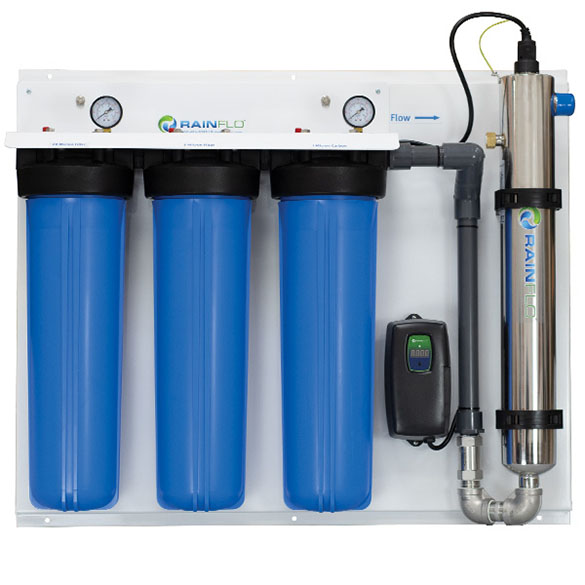 Rainflo Complete UV Disinfection System Triple BB Panel