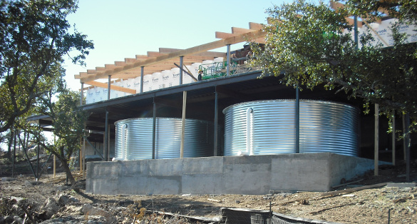 Dual Corrugated Steel Rainwater Tanks Dual Corrugated Steel Rainwater Tanks