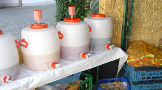 Beverage Barrels in the Field