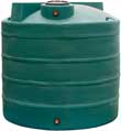 2500 Gallon Dura-Cast Vertical Water Tank