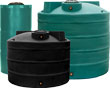 2200 Gallon Dura-Cast Vertical Water Tank