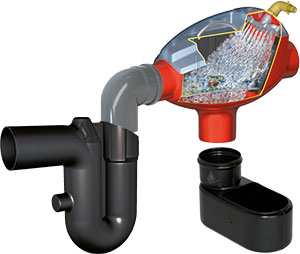 internal rainwater downpipes