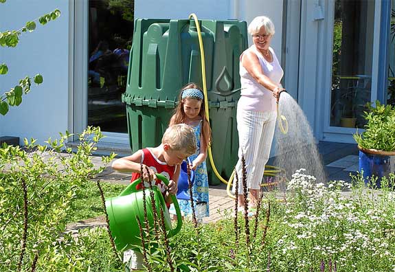 Herkules tank for watering gardens