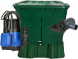 Graf Mondo 137 Gallon Rain Barrel with 1/2 HP Pump and Filter Package