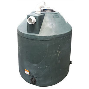1550 Gallon Preconfigured Above Ground Rainwater Collection System