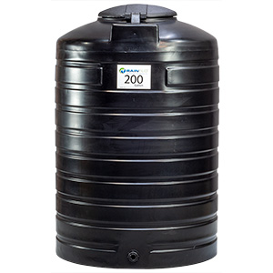 RainFlo 200 Gallon Above Ground Vertical Closed Top Water Tank