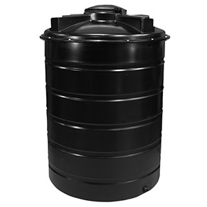 RainFlo 600 Gallon Above Ground Vertical Open Top Water Tank