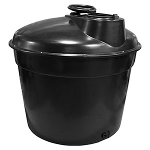 RainFlo 1000 Gallon Above Ground Vertical Open Top Stackable Water Tank