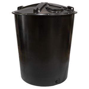 RainFlo 600 Gallon Above Ground Vertical Open Top Stackable Water Tank