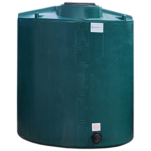 RainFlo 400 Gallon Above Ground Vertical Water Tank