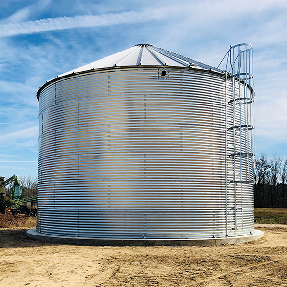 Corrugated Steel Rainwater Tank