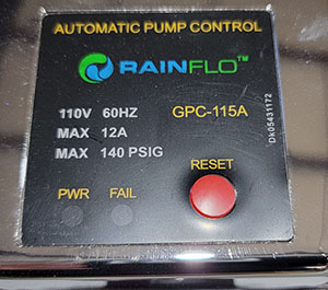 RainFlo Electronic Pump Controller