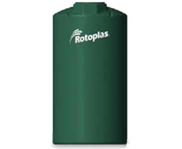 1300 Gallon Green Snyder Vertical Water Tank