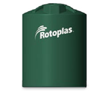 3500 Gallon Green Snyder Vertical Water Tank