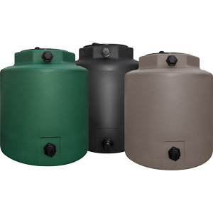 200 Gallon Green Snyder Vertical Water Tank