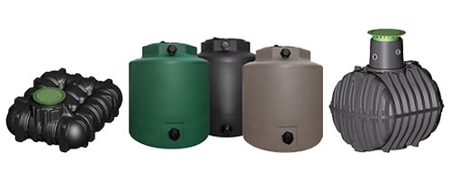 Norwesco 5025 Gallon Below Ground Holding Tank - Rainwater