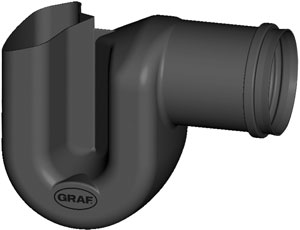 Graf 6 Inch Overflow Siphon