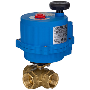 Motorized 3-Way Backup Valve