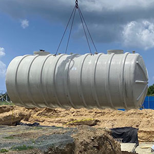 RainFlo 15,000 Gallon Fiberglass Rainwater System